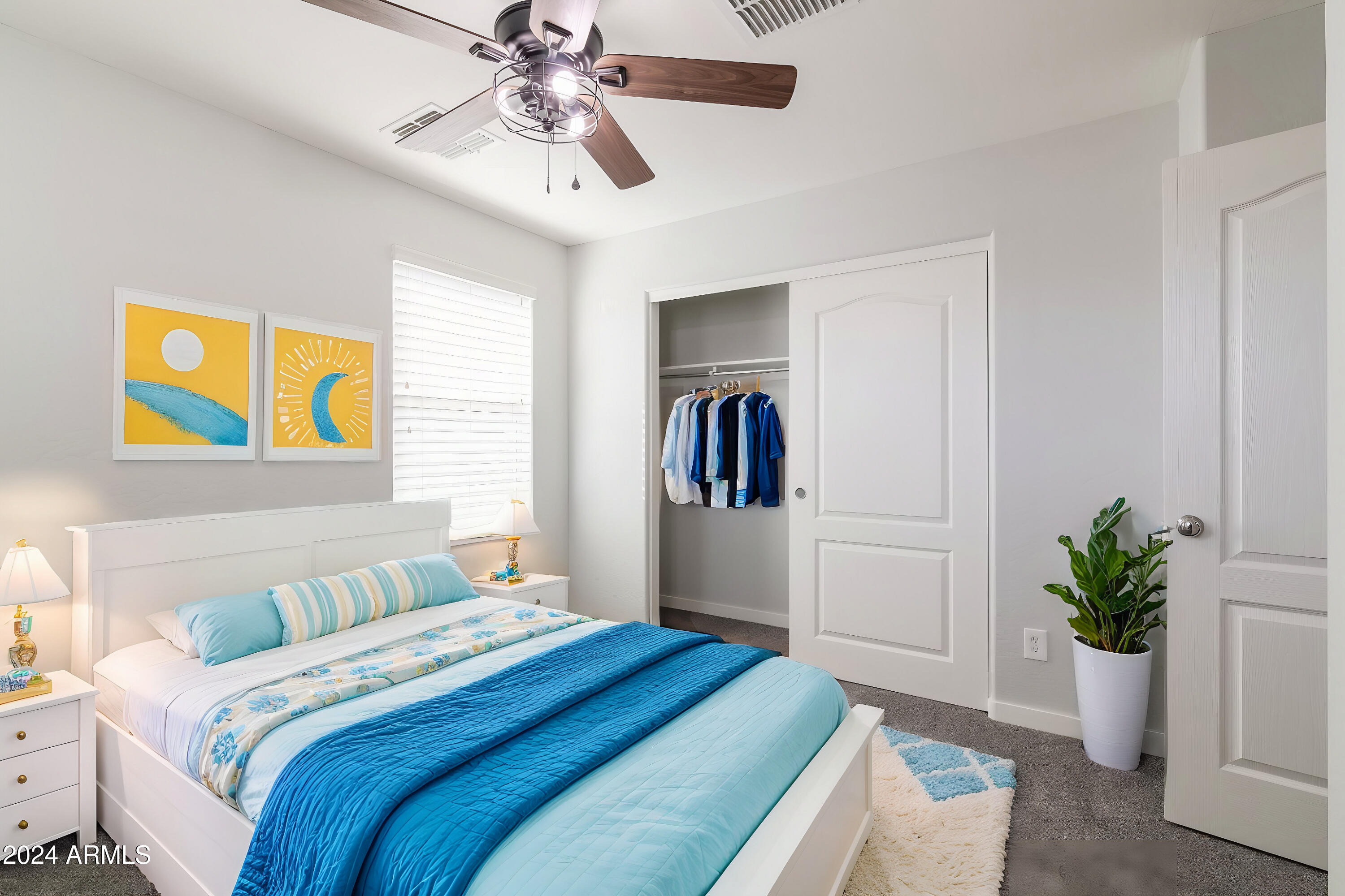 2066 South Martingale Road Gilbert, AZ 85295 - Photo 24 of 33 Virtual Staging AI -Second Bedroom