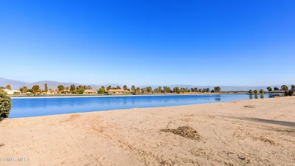 a view of an ocean beach