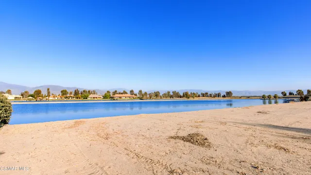 a view of an ocean beach