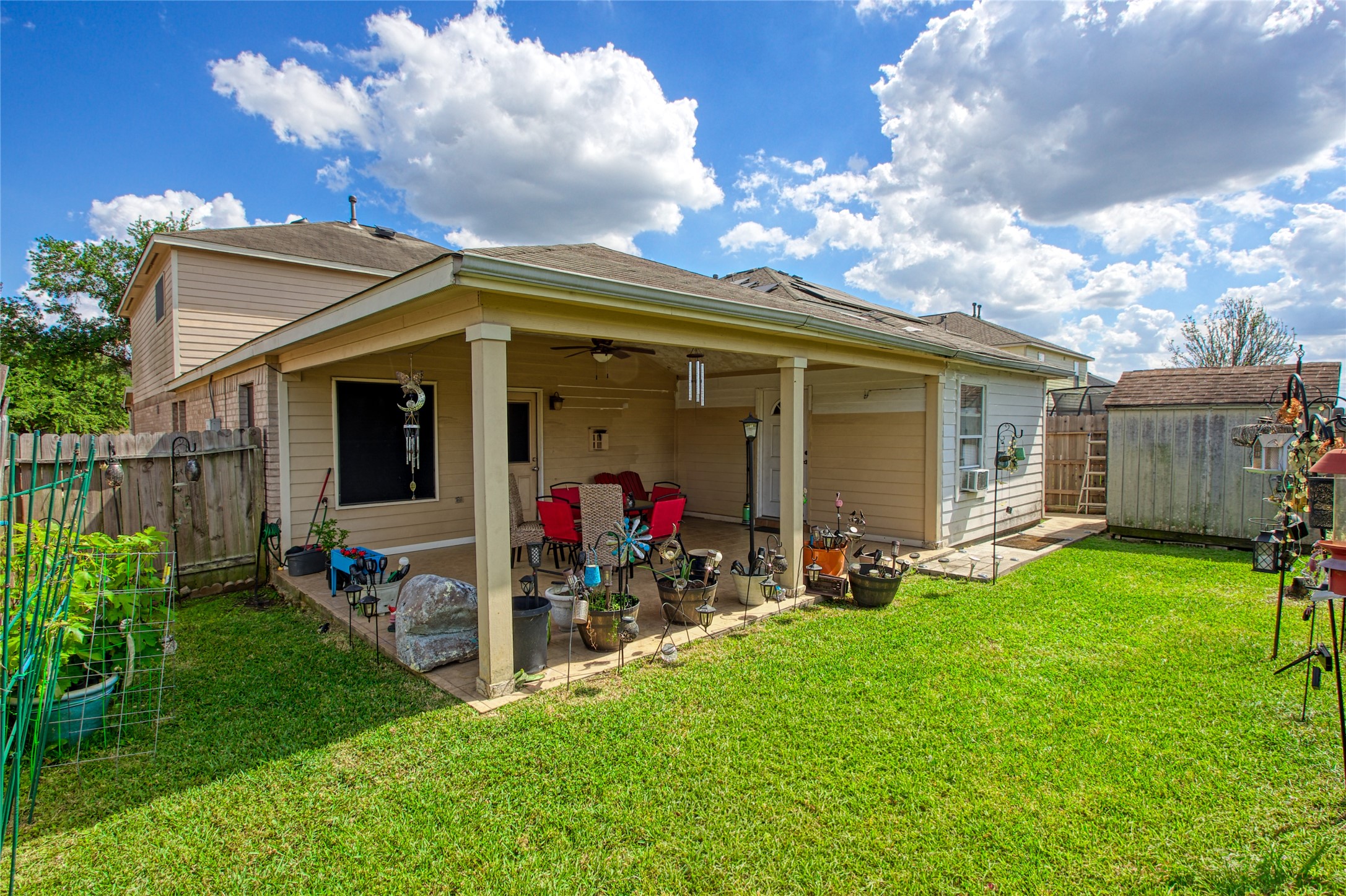 6702 Northridge Trace Lane Spring, TX 77379 - Photo 5 of 30 Another view of the back patio