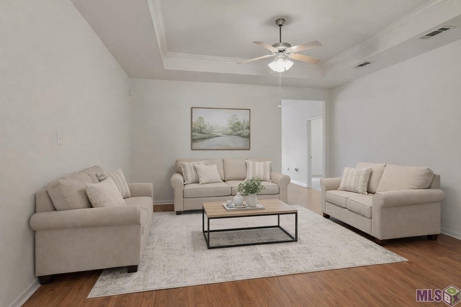 40423 Cross Ridge Avenue Gonzales, LA 70737 - Photo 4 of 26 Virtually staged living room