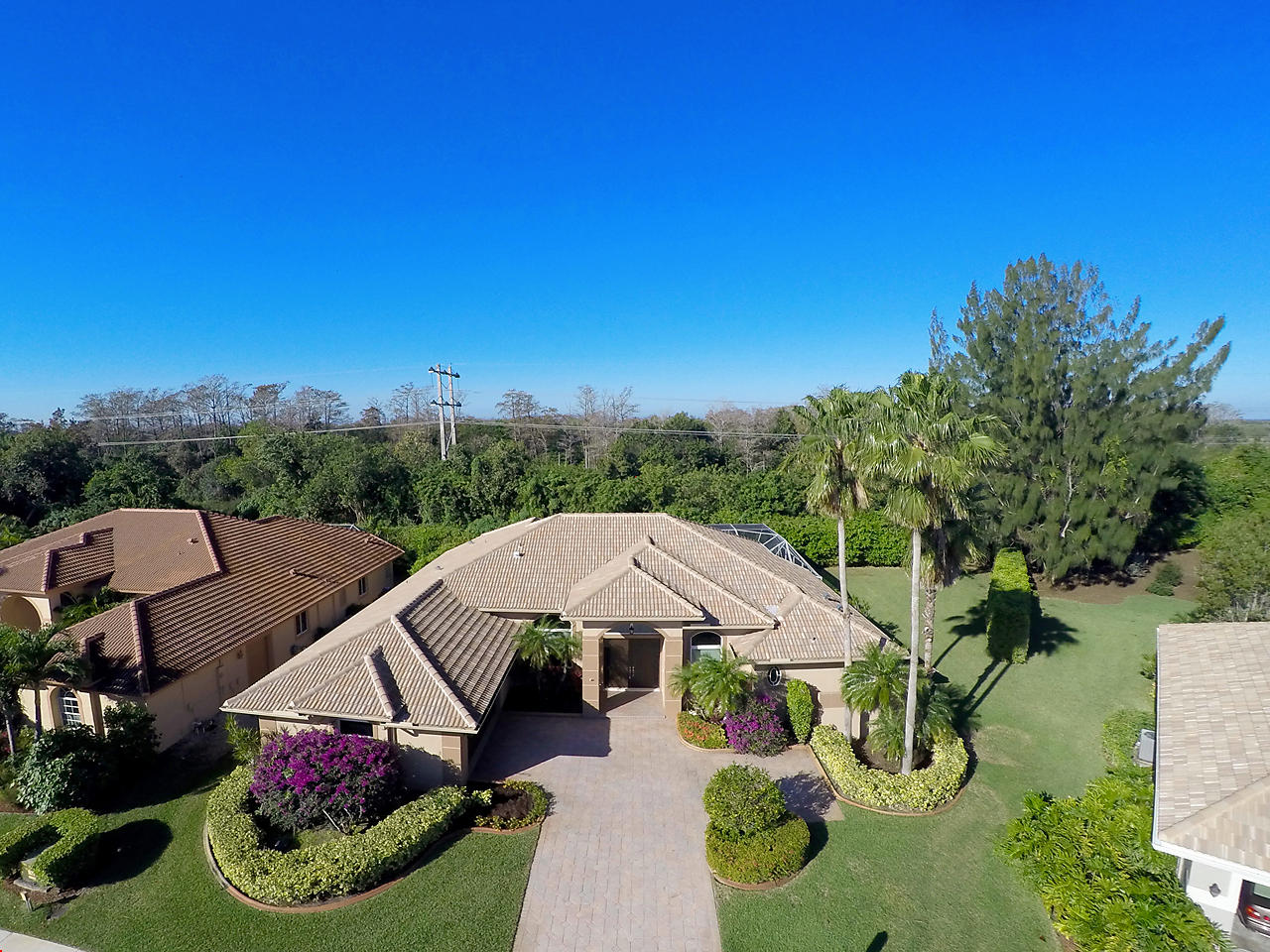 10562 Harich Lane Boca Raton, FL 33498 - Photo 2 of 36 Aerial_front of Home
