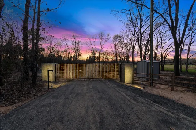 a car parked in front of a house