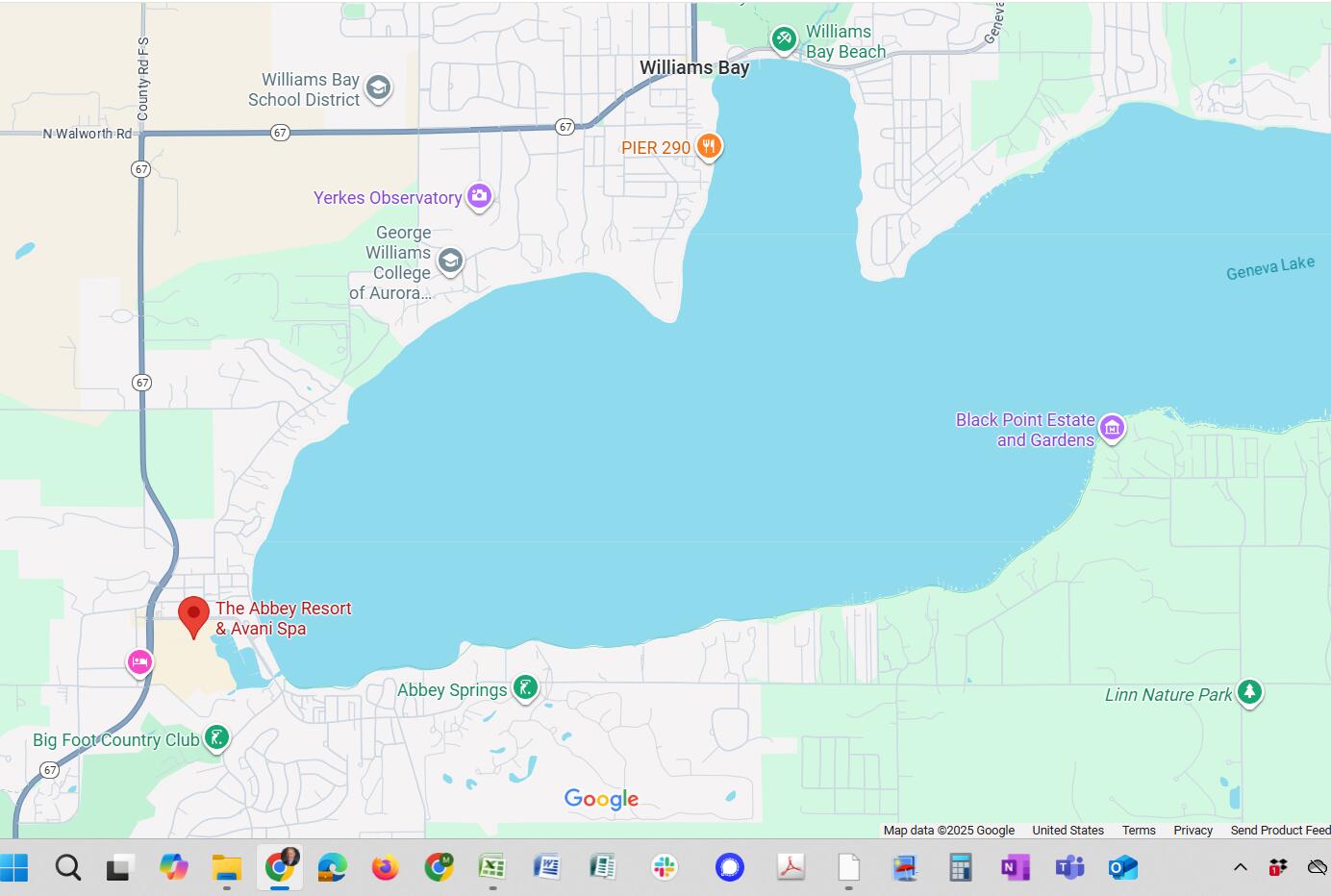269 Fontana Boulevard, Unit 2369 Fontana, WI 53125 - Photo 16 of 17 Fontana Map