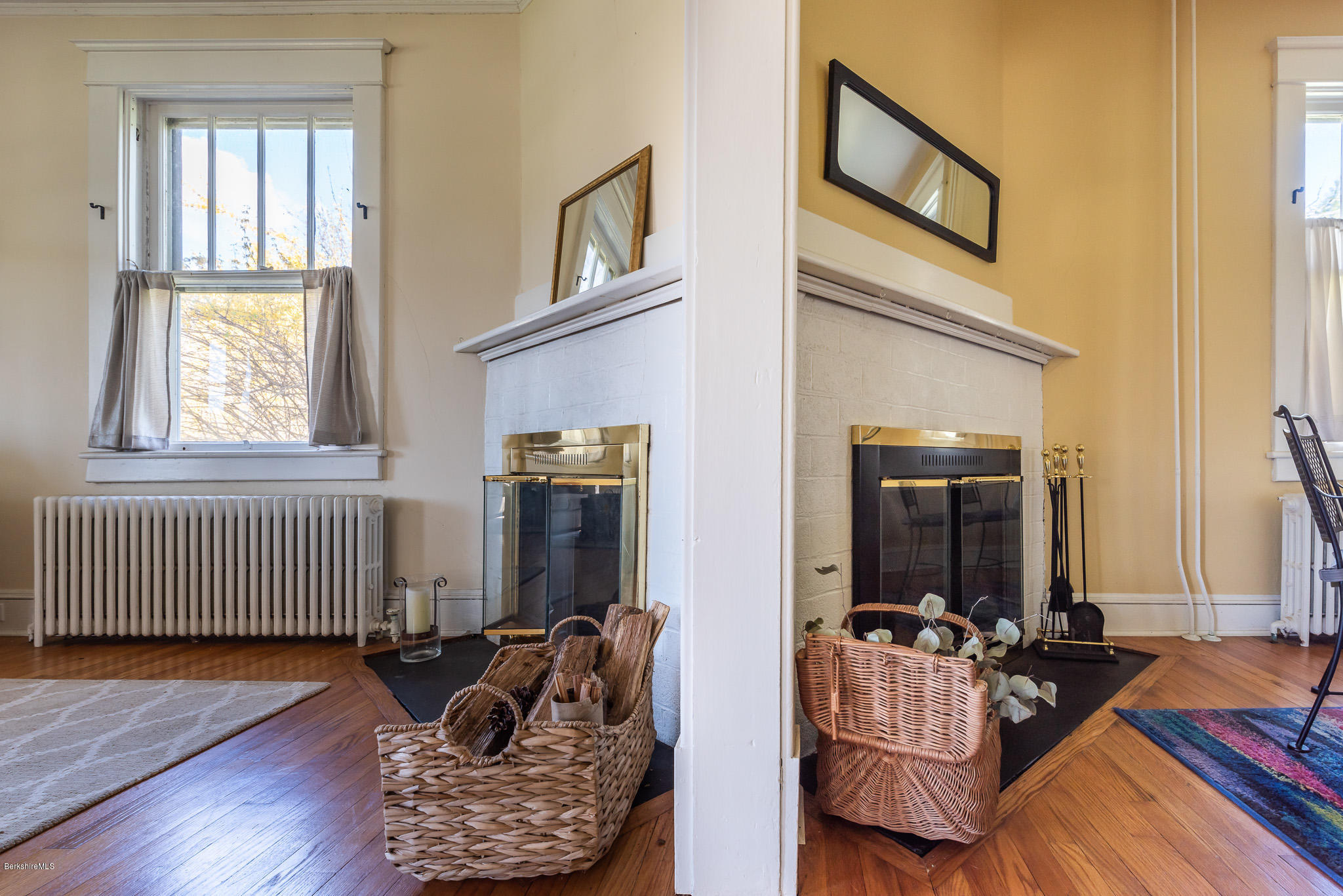 37 Stockbridge Road West Stockbridge, MA 01266 - Photo 12 of 29 Fireplaces in dining and living Room