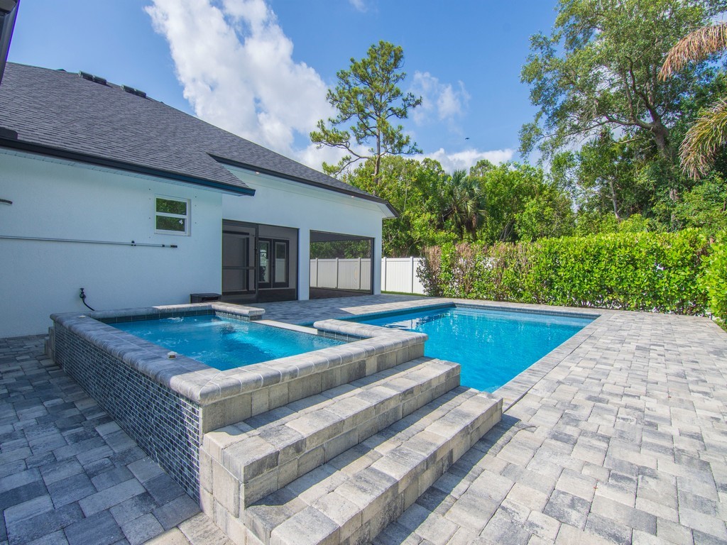 431 Midvale Terrace Sebastian, FL 32958 - Photo 8 of 34 a view of house with swimming pool outdoor seating