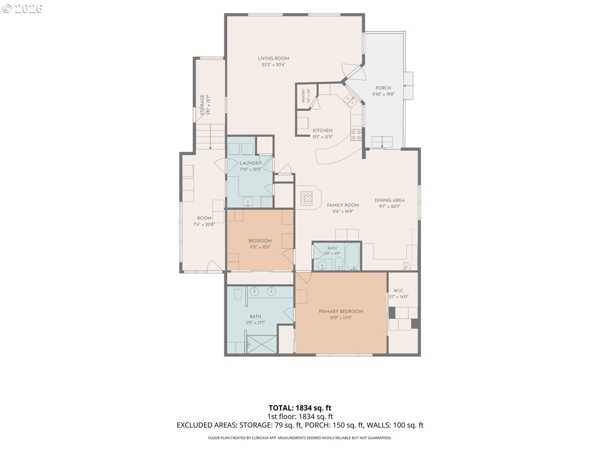 5422 Portland Road Northeast, Unit 104 Salem, OR 97305 - Photo 40 of 40 Floor Plan