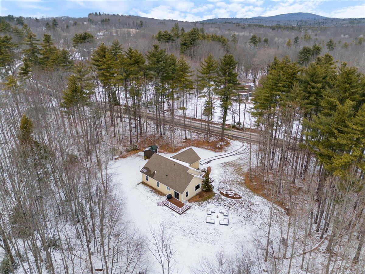 282 West Road Waterboro, ME 04087 - Photo 30 of 32 Aerial view looking Northwest