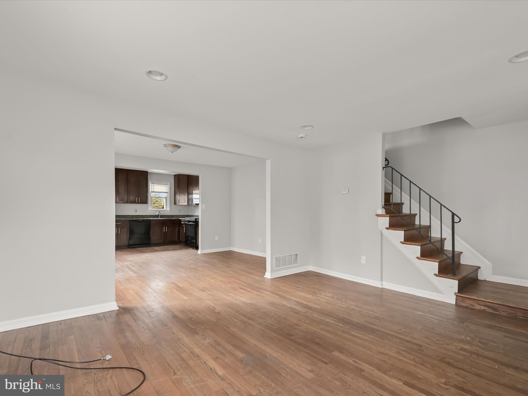 6140 Radecke Avenue Baltimore, MD 21206 - Photo 4 of 25 Living/Dining/Kitchen