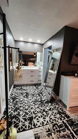 a view of a storage & utility room with stuff