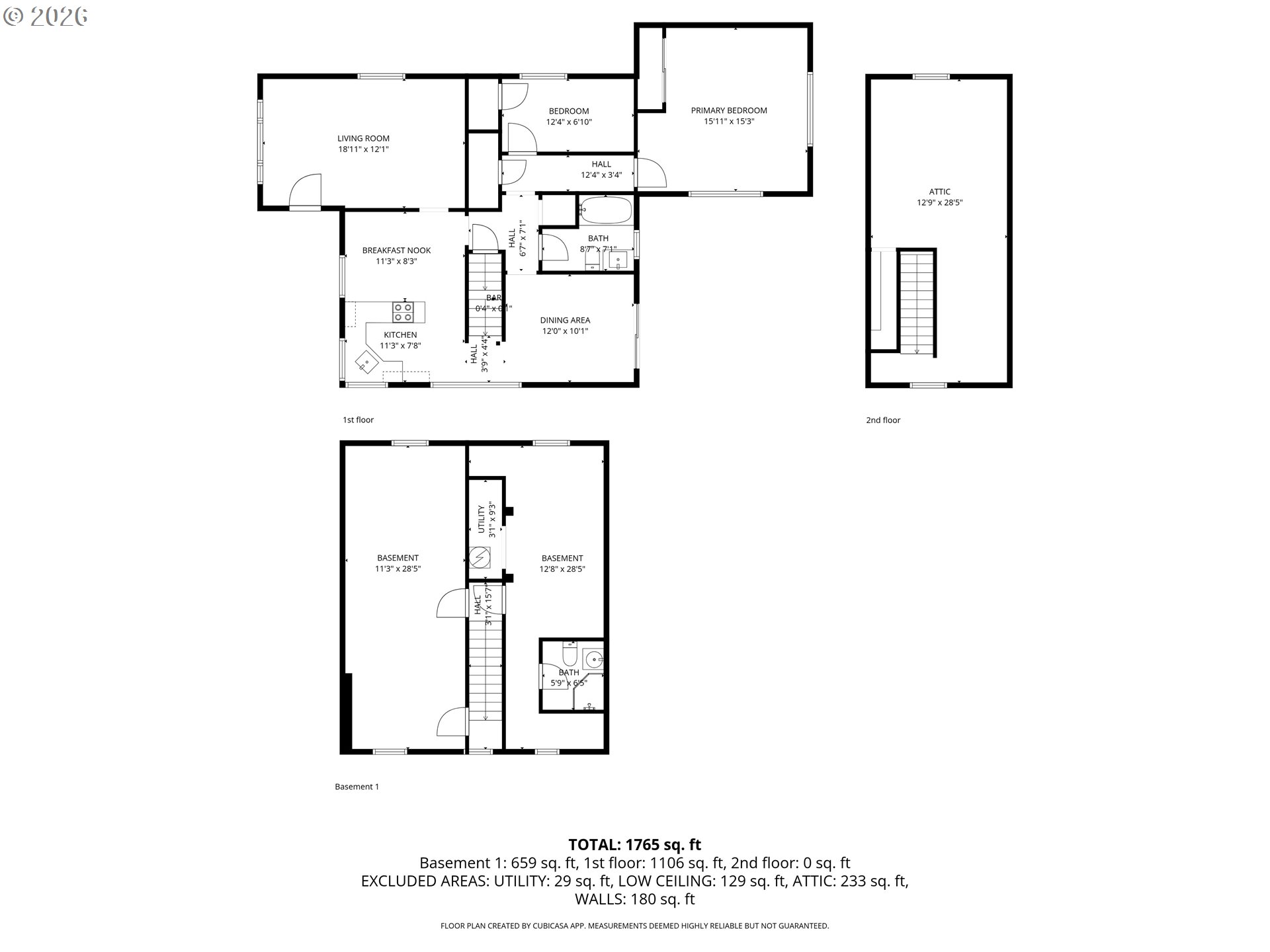 3316 Southeast 36th Avenue Portland, OR 97202 - Photo 20 of 20 a picture of a floor plan