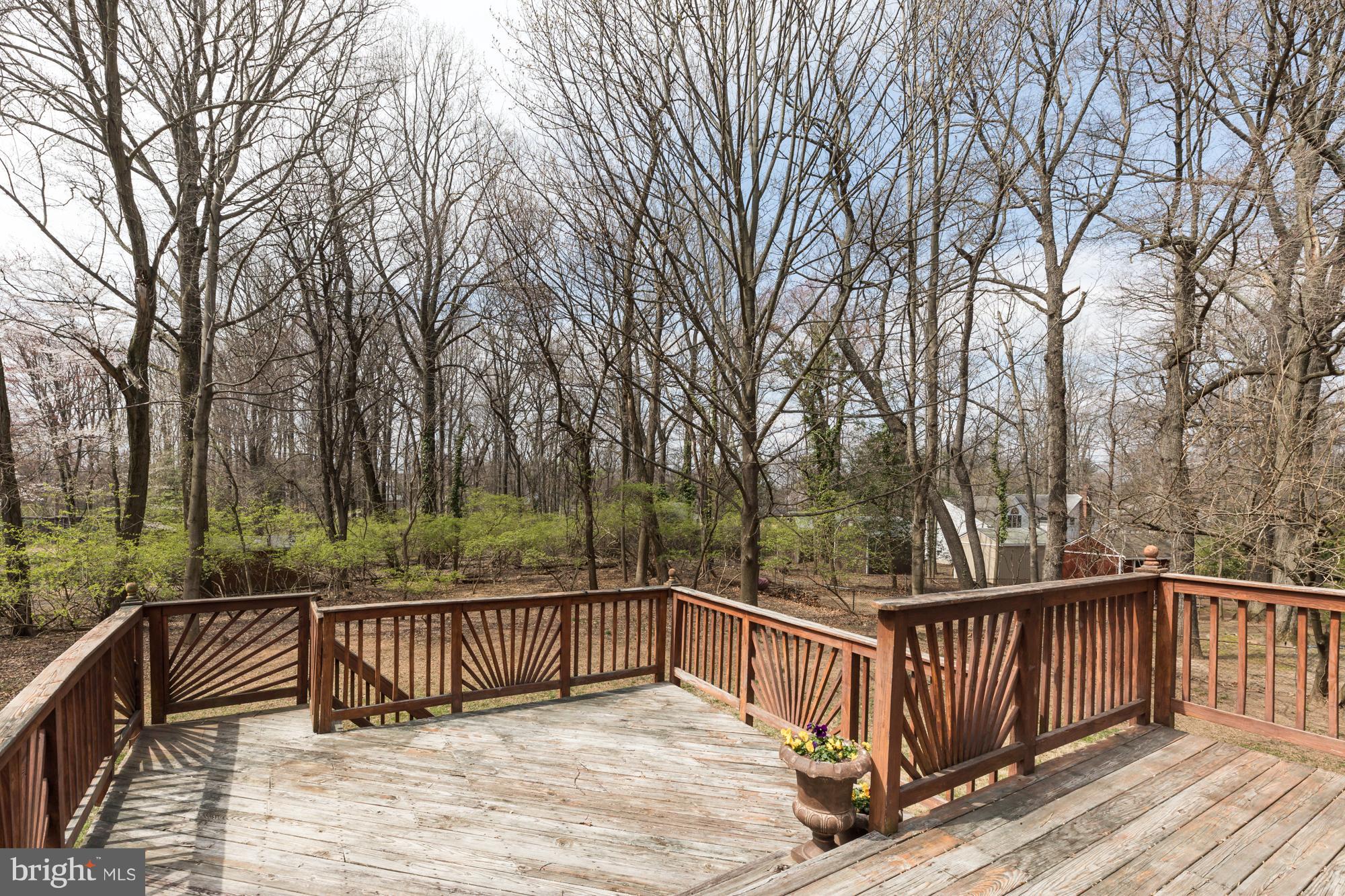 440 Beulah Road Vienna, VA 22180 - Photo 24 of 28 Tiered Deck and Back yard