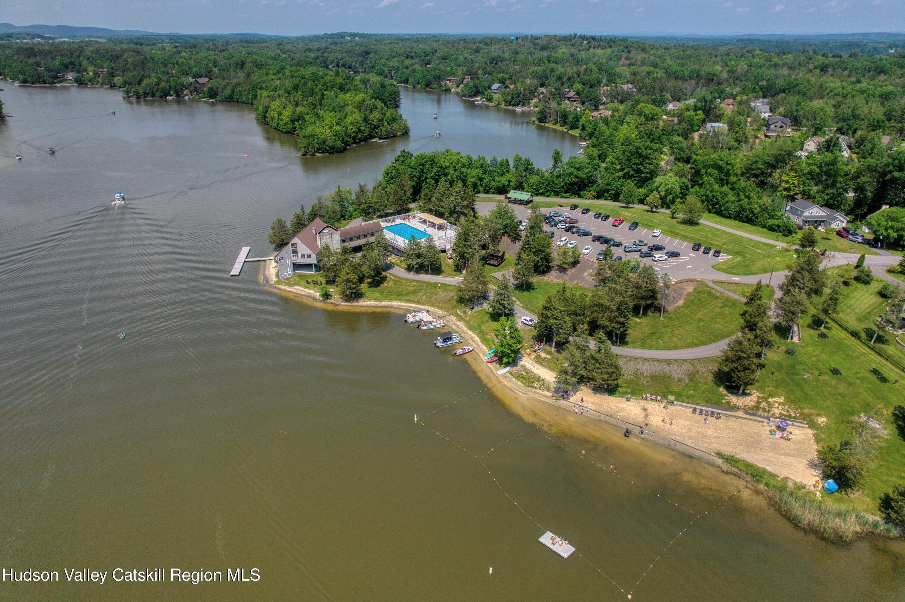 109 Rip Van Winkle Drive Athens, NY 12015 - Photo 14 of 15 an aerial view of a house with a yard