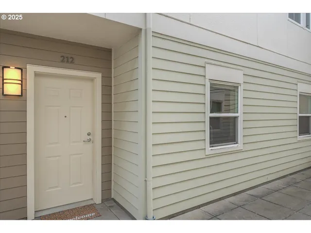 a view of front door