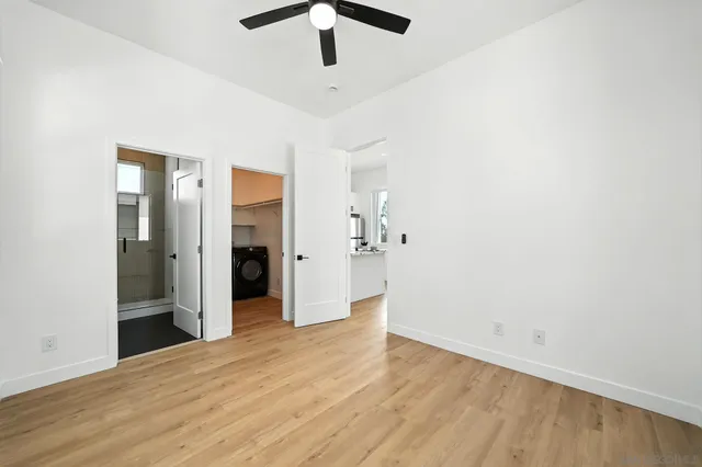 wooden floor in an empty room