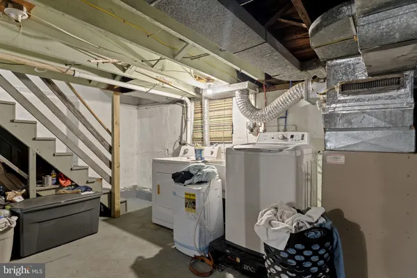 a room with storage and utility