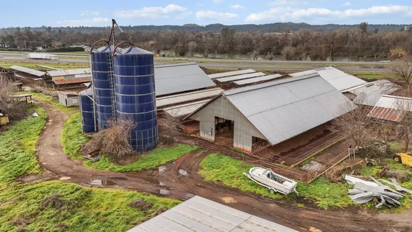 a view of a city with tall buildings