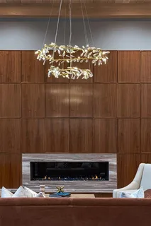 a living room with a couch