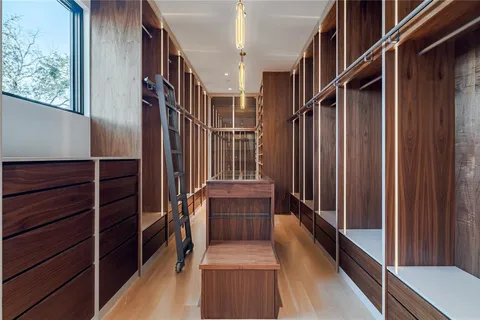 a view of balcony with stairs