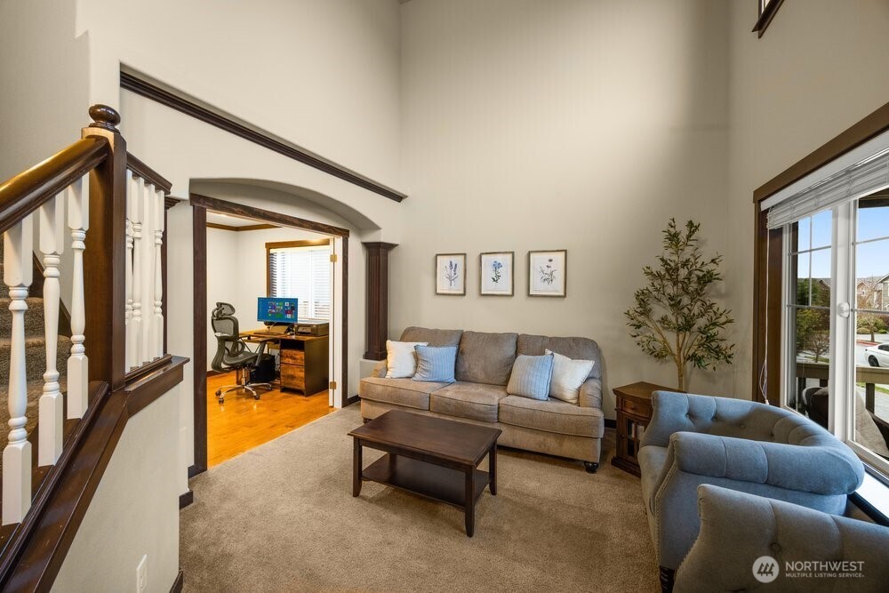 424 Barry Loop Mount Vernon, WA 98274 - Photo 4 of 23 a living room with furniture and a large window