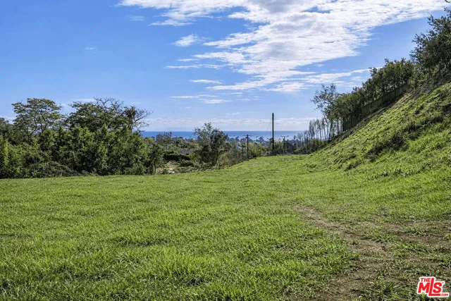 a big yard with lots of green space