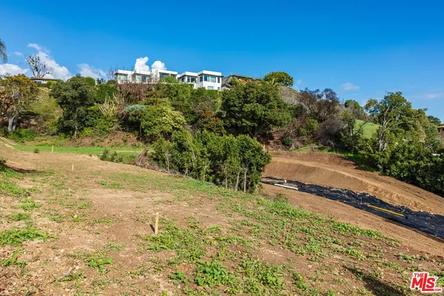 a view of a back yard of the house