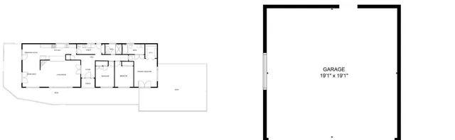 a picture of a floor plan