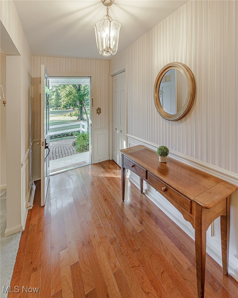 1107 Tanager Road Akron, OH 44333 - Photo 5 of 43 Beautiful wood floors in the entryway.