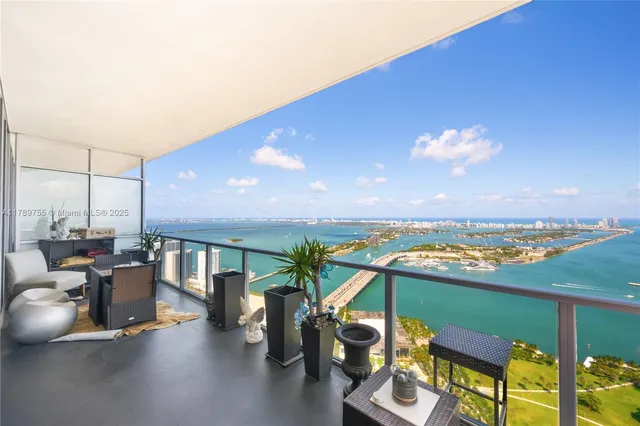 a view of a lake and a city