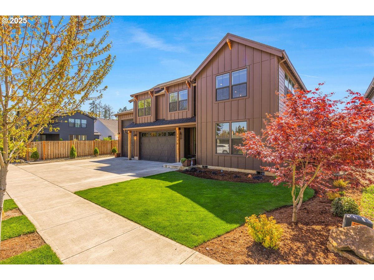 1010 Southeast Darrow Road Estacada, OR 97023 - Photo 48 of 48 a view of a house with a yard