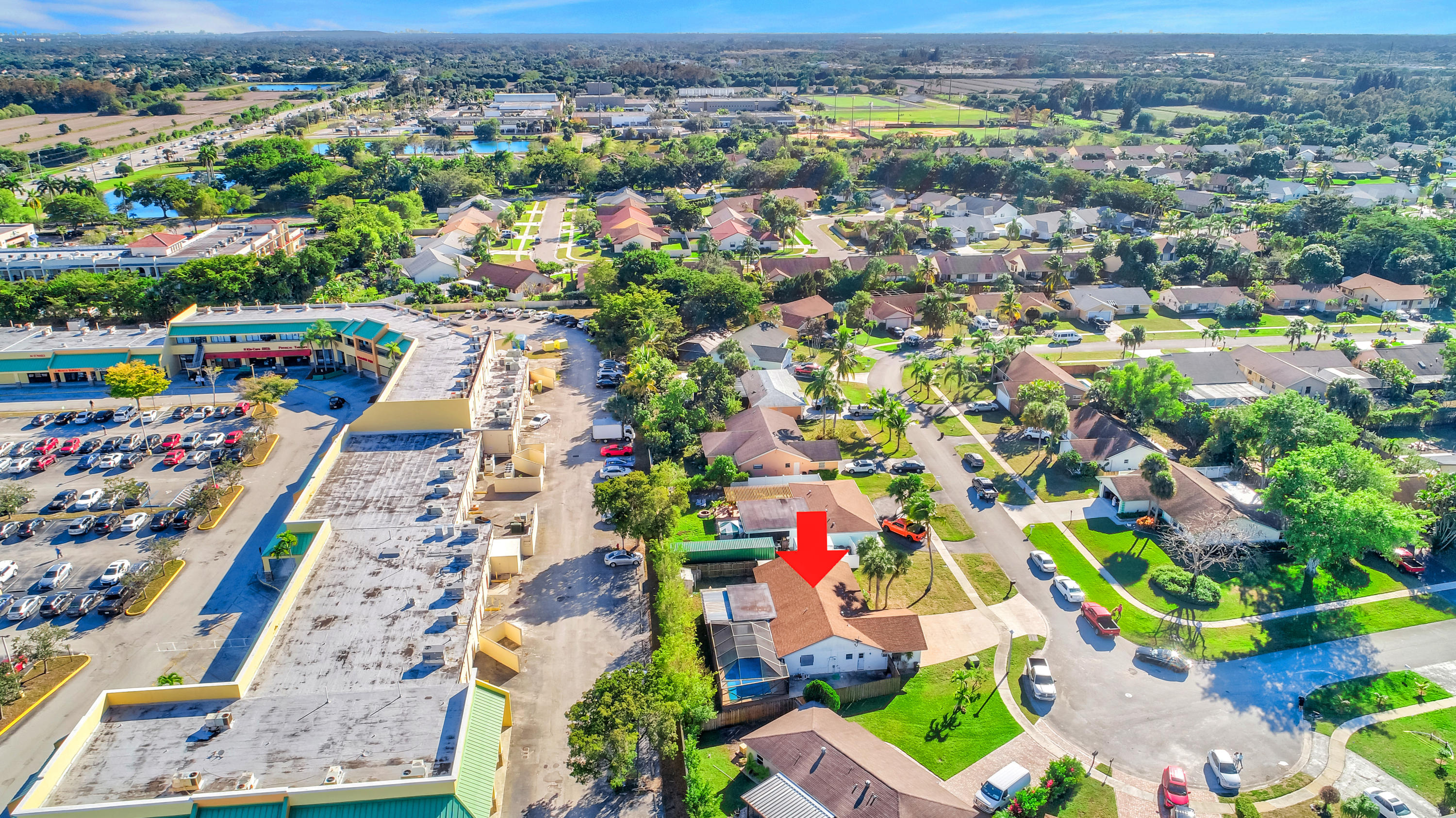 9261 Southampton Place Boca Raton, FL 33434 - Photo 57 of 66 Aerial View