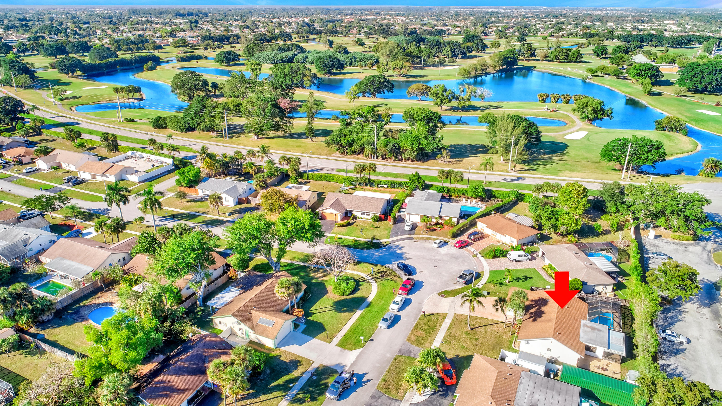9261 Southampton Place Boca Raton, FL 33434 - Photo 59 of 66 Aerial View