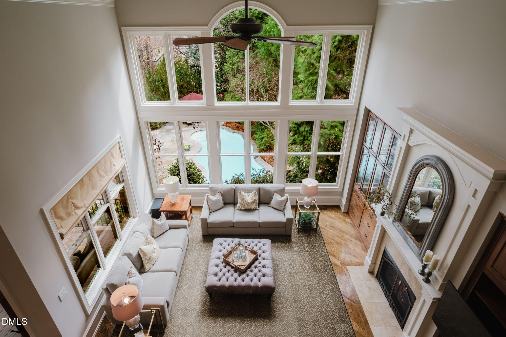 3604 Nightfall Court Raleigh, NC 27607 - Photo 21 of 79 a living room with furniture and a large window