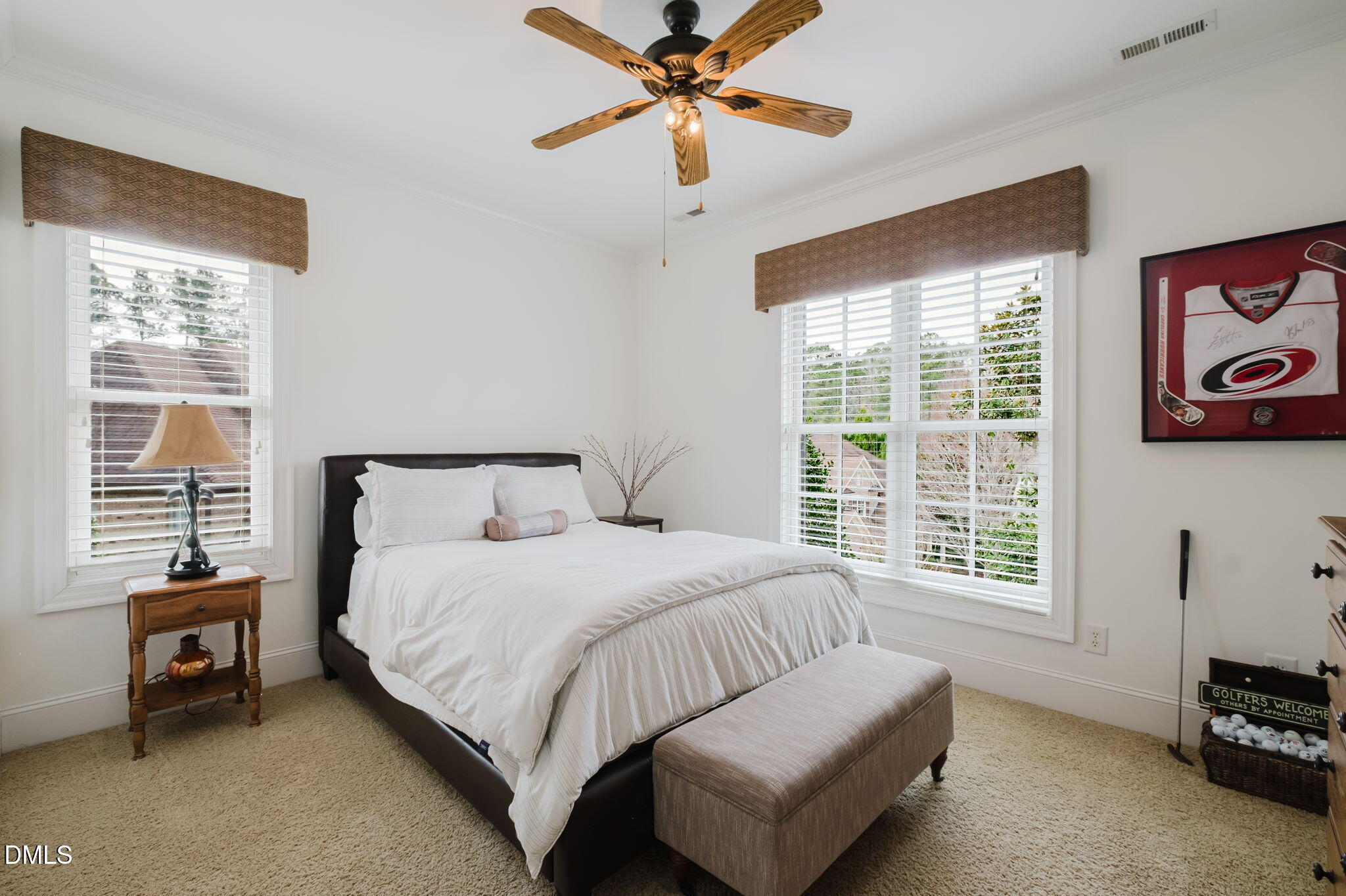 3604 Nightfall Court Raleigh, NC 27607 - Photo 42 of 79 a bedroom with a bed and a window