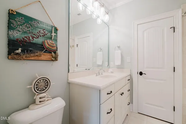 a view of a swimming pool with sitting area