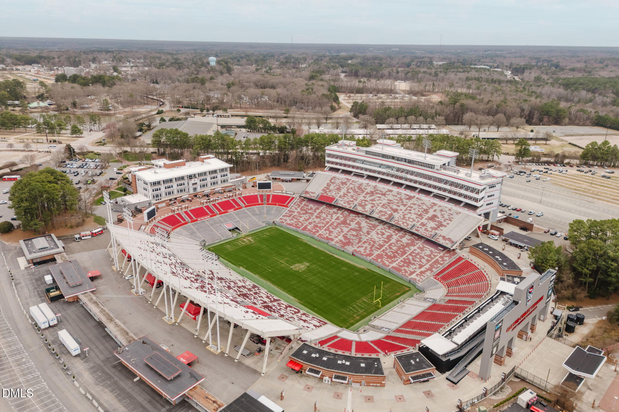 3604 Nightfall Court Raleigh, NC 27607 - Photo 64 of 79 an aerial view of a city