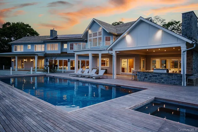 a view of a house with pool