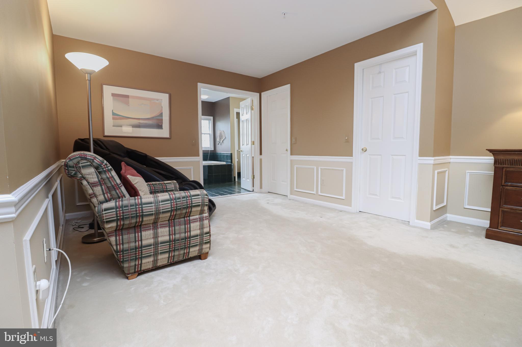 18308 Wickham Road Olney, MD 20832 - Photo 22 of 45 wainscotting in master suite. his and her closets