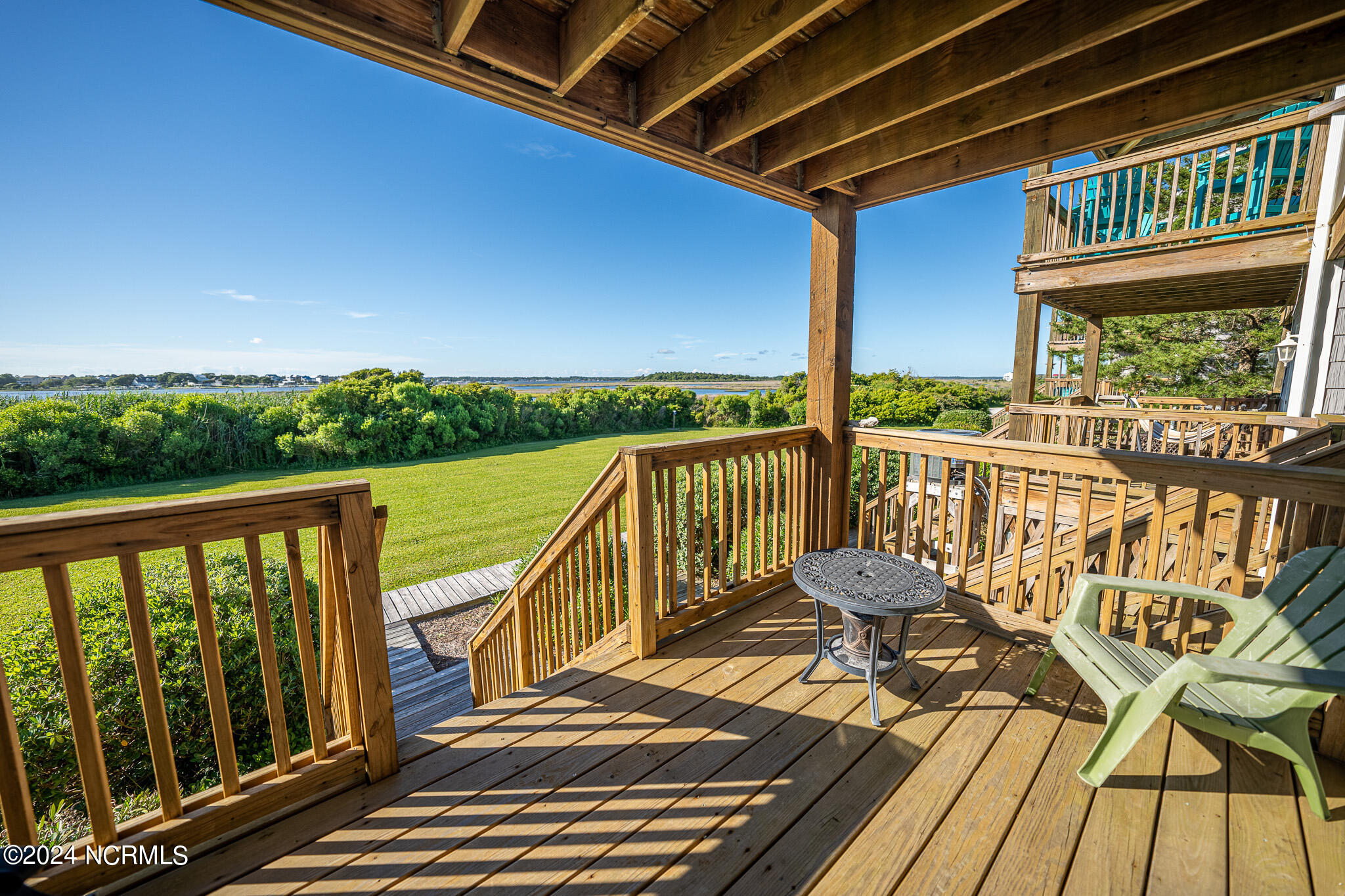 1779 New River Inlet Road, Unit 2 North Topsail Beach, NC 28460 - Photo 35 of 43 Deck off Bedroom 2