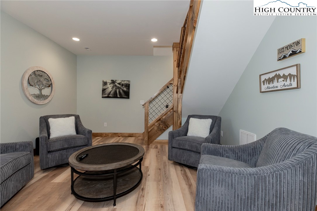 Lot 3 Old Hampton Road Boone, NC 28607 - Photo 25 of 32 a living room with furniture and a wooden floor
