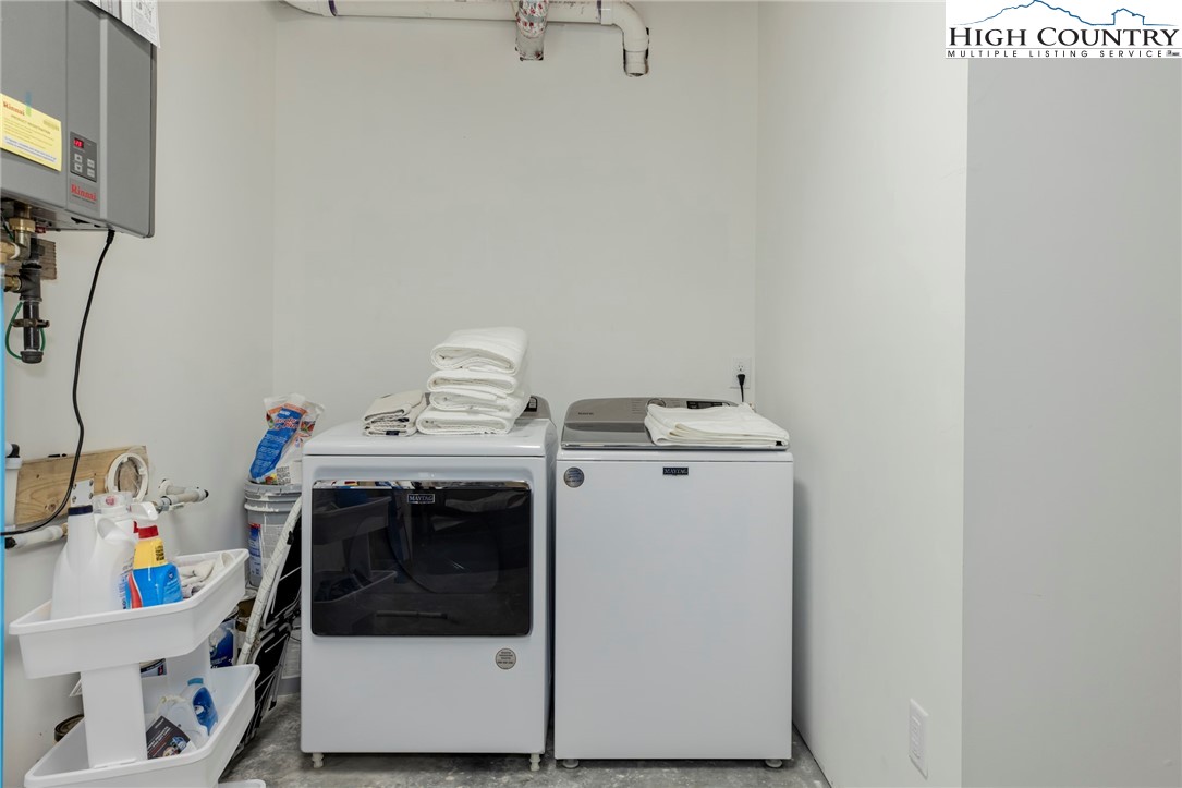 Lot 3 Old Hampton Road Boone, NC 28607 - Photo 29 of 32 a utility room with dryer and washer