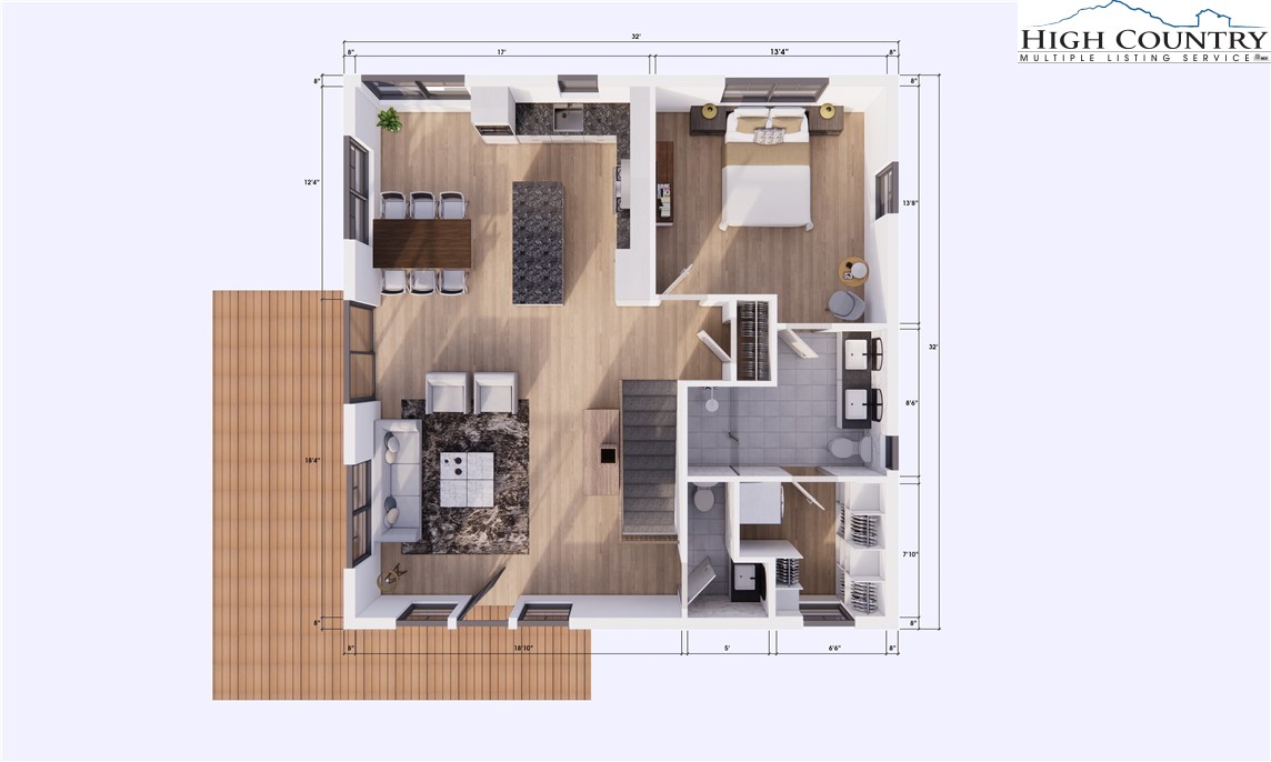 Lot 3 Old Hampton Road Boone, NC 28607 - Photo 4 of 32 a picture of a very nice looking room