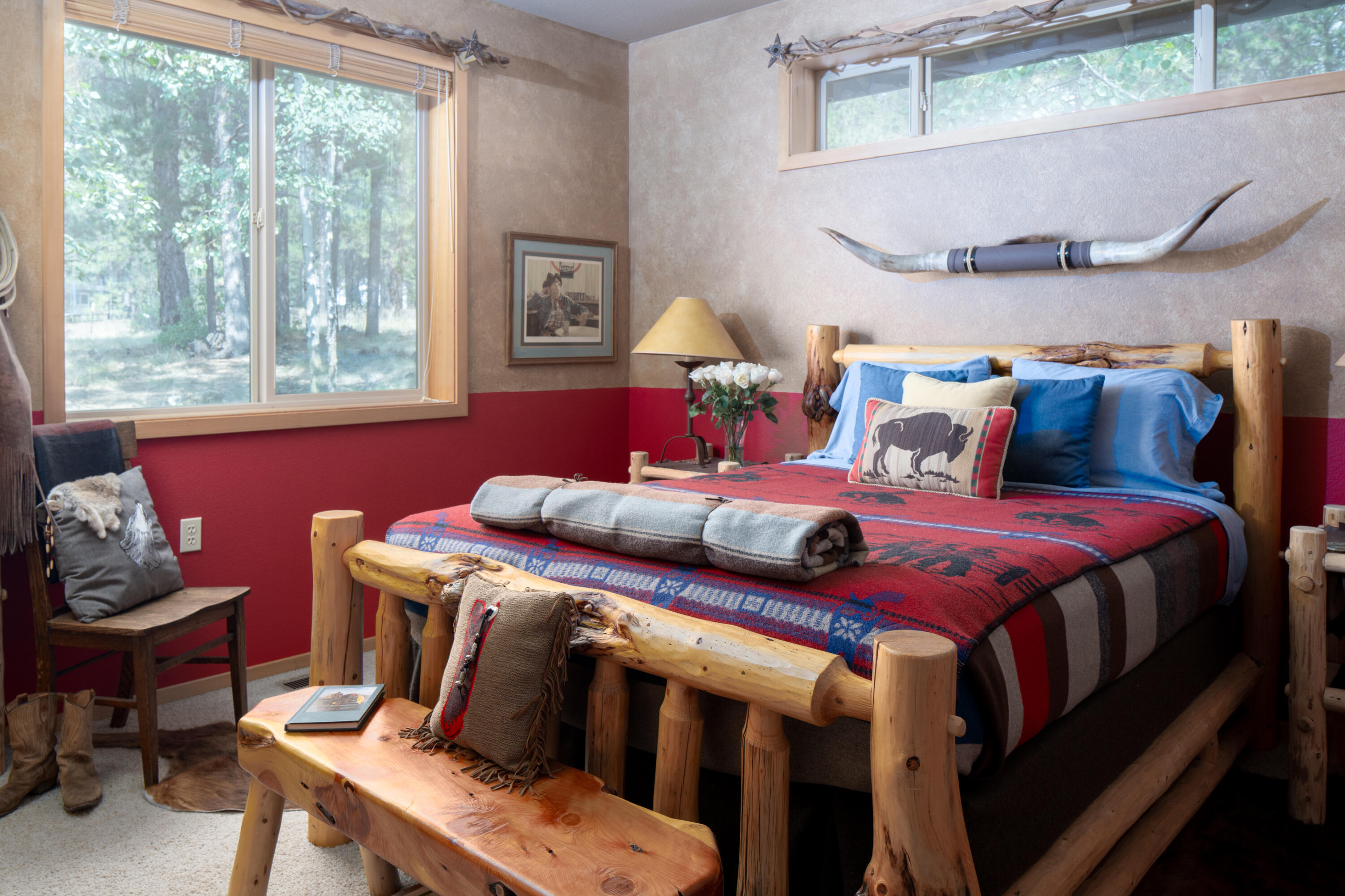 55212 Huntington Road Bend, OR 97707 - Photo 12 of 23 Cowboy Bedroom