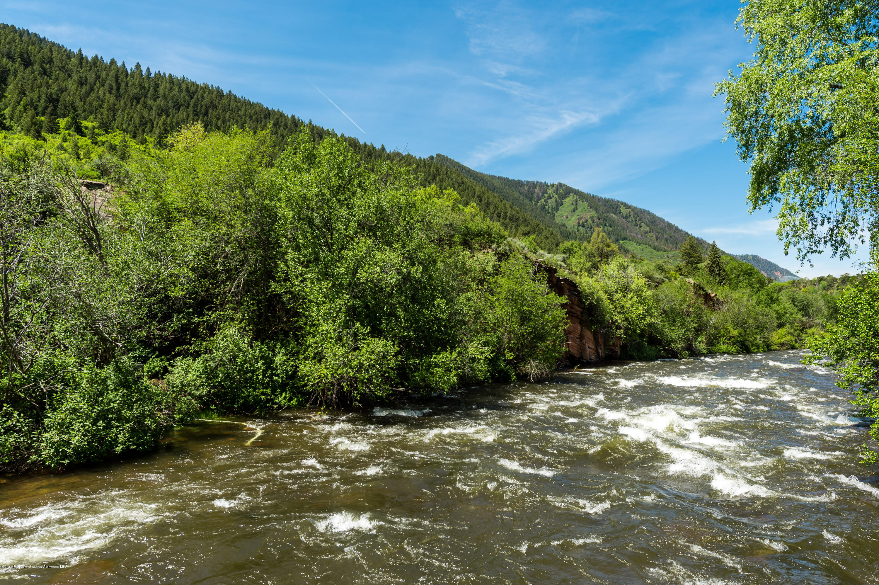 54 Spruce Road Basalt, CO 81621 - Photo 4 of 17 Downstream from the bridge