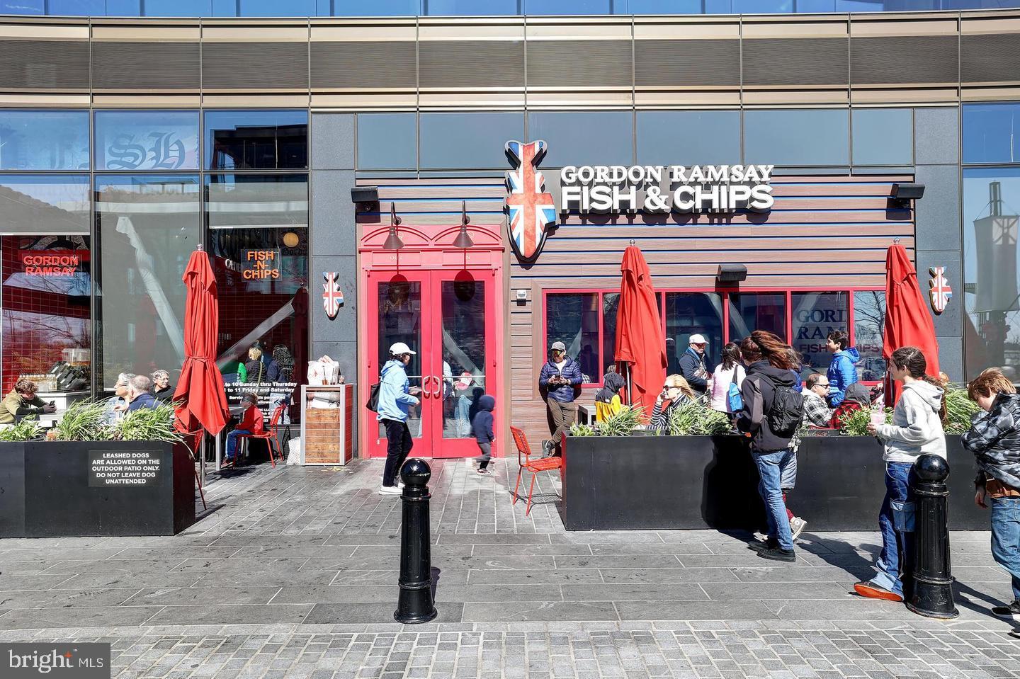 1101 3rd Street Southwest, Unit 403 Washington, DC 20024 - Photo 66 of 73 Gordon Ramsey Fish & Chips