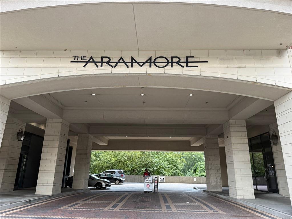 2255 Peachtree Road Northeast, Unit 322 Atlanta, GA 30309 - Photo 2 of 25 a view of a car garage door
