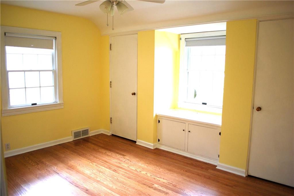250 Crestmont Road Pittsburgh, PA 15237 - Photo 11 of 23 Second Bedroom boast 2 closets and Window Seat- perfect for spending the afternoon reading a great book!