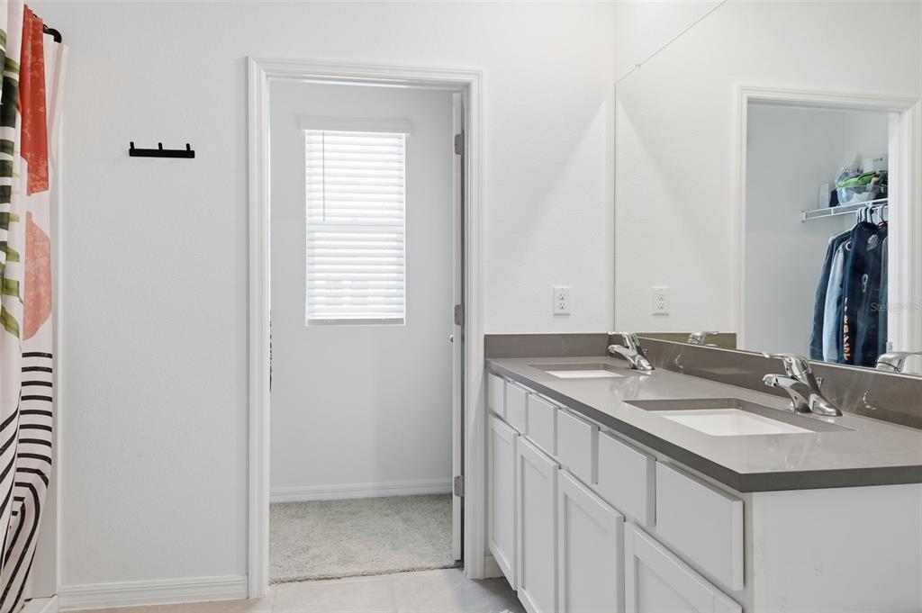 3844 Sunny Spring Street Plant City, FL 33565 - Photo 10 of 26 a bathroom with a sink and a mirror