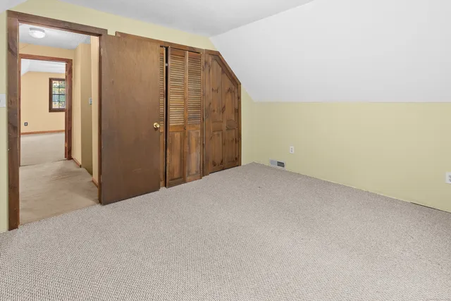 a view of empty room