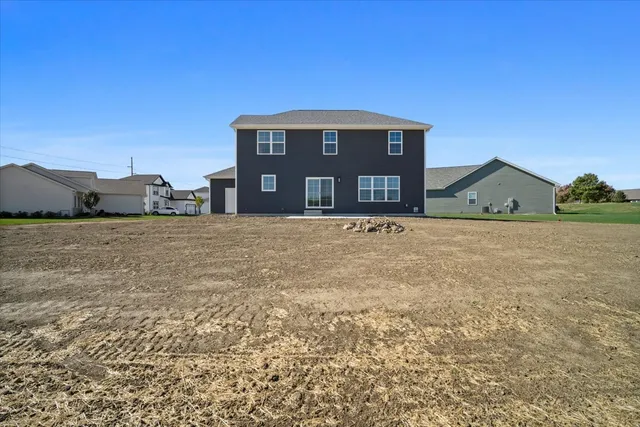 a big room with an ocean view